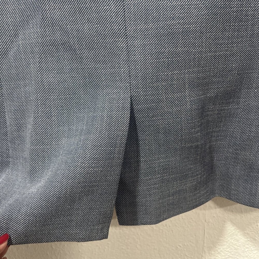 DKNY Blazer Women 12Blue Jacket Coat‎ Career Preppy One Button Lined NEW - Picture 7 of 15